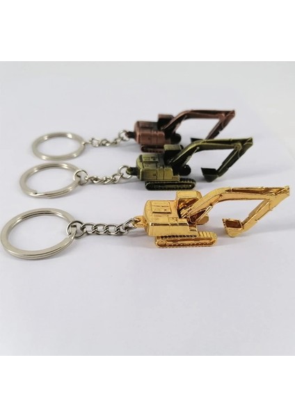 Kp 1 Adet Yaratıcı Alaşım 3D Üç Boyutlu Ekskavatör Anahtarlık Kolye Aksesuar Hediye Sırt Çantası Araba Kolye Anahtarlık Hediye (Yurt Dışından) fırsatları