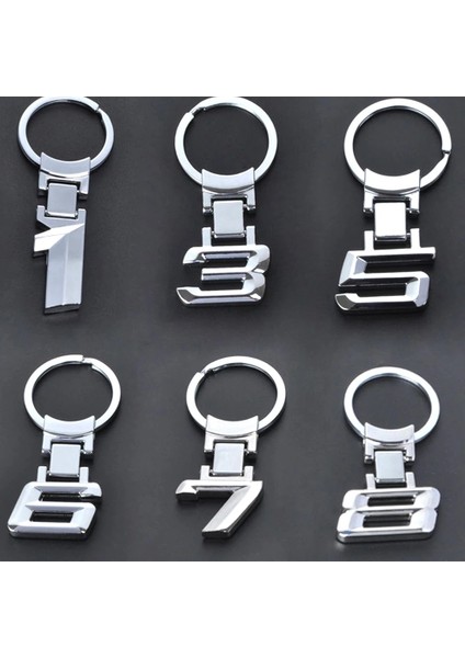 x Çinko Alaşımlı Anahtarlık Araba Anahtarlık Metal Numarası Amblem Anahtarlık Araba Aksesuarı Charm Araba Styling Bmw Auto X1 X3 X5 E3 E5 Z4 (Yurt Dışından) fiyatları