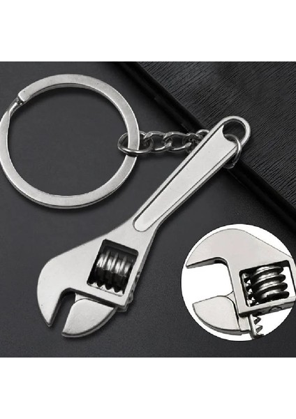 C Tipi 1 Adet Araba Metal Anahtarı Tarzı Anahtarlık Yaratıcı Moda Gümüş Kompakt Metal Çinko Alaşım Anahtarlık Anahtarlık (Yurt Dışından) fiyatları