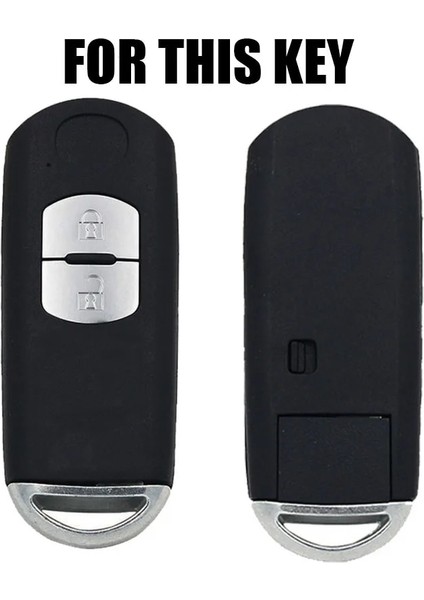 Silikon Araba Anahtarı Durum Için Mazda Cx-5 Cx5 Atenza Cx-7 Cx-9 Mx5 Kapak Anahtarsız Uzaktan Fob Kabuk Cilt Tutucu Koruyucu (Yurt Dışından) fiyatları