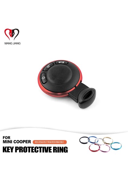 Buz Mavisi Mini Cooper Için Anahtar Koruyucu Halka Trim Cha R55 R56 R57 R58 R59 R60 R61 Kapak Alüminyum Alaşım Froste Araba Anahtarı Dekorasyon (Yurt Dışından) fiyatları