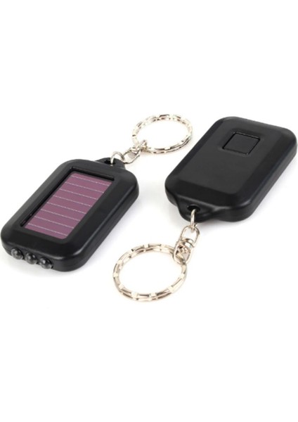 K Mini Taşınabilir Güneş Enerjisi 3 LED Işık Anahtarlık Anahtarlık Torç El Feneri Yeniden Şarj Edilebilir Dahili Pil ile Yeni (Yurt Dışından) fırsatları