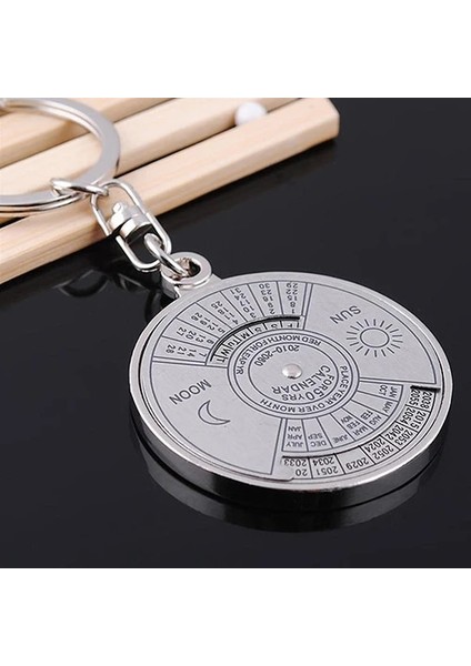 50 Yıl Perpetual Calendar Anahtarlık Anahtarlık Gümüş Anahtarlık Araba Alaşım Anahtarlık Yüzük Anahtarlık Araba Anahtarlık (Yurt Dışından) fiyatları