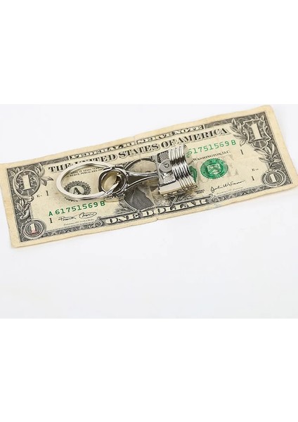 Büyük Pistonlu Gümüş Motor Piston Anahtarlık Zinciri Anahtarlık Anahtarlık Anahtarlık Anahtarlık Charome Gümüş Mat Gökkuşağı Rengi Küçük Büyük Boy (Yurt Dışından) modelleri