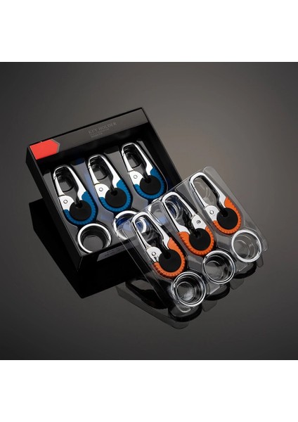 Pembe Dayanıklı Anahtarlık Kanca Paslanmaz Çelik Toka Açık Karabina Tırmanma Araçları Çift Yüzük Araba Anahtarlık Oto Aksesuarları (Yurt Dışından) fiyatları