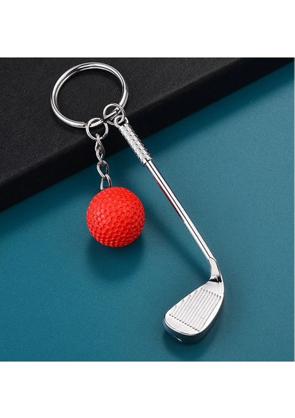 Turuncu Mini Golf Raket Topu Kolye Anahtarlık Yaratıcı Araba Metal Anahtarlık Tutucu Clalit Anahtarlık Kadın Erkek Spor Kulüpleri Dekor Hediye (Yurt Dışından) modelleri