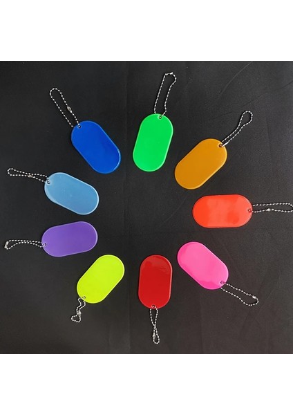 Pembe Özelleştirilmiş Yansıtıcı Anahtarlık Oval Şekil Trafik Güvenliği Yansıtıcı Kolye Yaratıcı Dıy Araba Anahtarlığı (Yurt Dışından) fiyatları