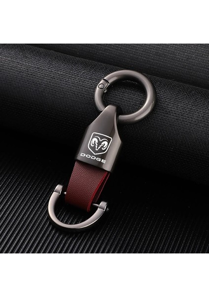 Şarap Kırmızısı Amblemler Erkek Hediyeler Dodge Challenger Için Araba Aksesuarları Avenger Sxt Kalibre Ram Anahtarlık Araba Iç Dekorasyon Araba Anahtarlık (Yurt Dışından)