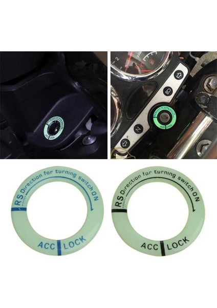 Siyah Araba Sticker Aydınlık Anahtarlık Hayalet Yangın Pedalı Araba Araba Aydınlık Bobin Dekor Çıkartması Delik Için LED Ateşleme Halkası Anahtar Honda M4J7 (Yurt Dışından) indirimleri