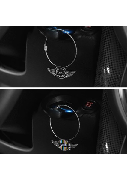 N-6 3D Metal Araba Anahtarlık Anahtarlık Mini Cooper S One Jcw Clubman Countryman Paceman R56 R55 R60 R61 F55 F56 F54 F60 (Yurt Dışından) fırsatları