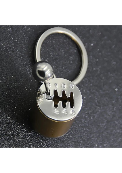 Kırmızı Yaratıcı Araba 6 Hız Şanzıman Dişli Kafası Anahtarlık Manuel Şanzıman Kolu Metal Anahtarlık Araba Takma Metal Kolye Anahtarlık (Yurt Dışından) modelleri