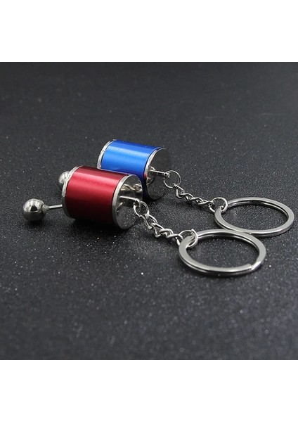 Kırmızı Yaratıcı Araba 6 Hız Şanzıman Dişli Kafası Anahtarlık Manuel Şanzıman Kolu Metal Anahtarlık Araba Takma Metal Kolye Anahtarlık (Yurt Dışından) indirimleri