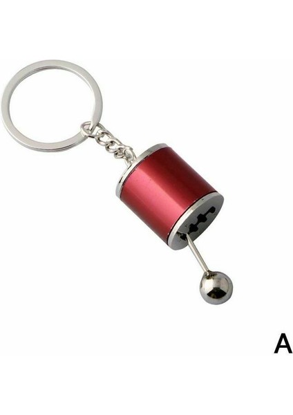 Kırmızı Araba Iç Shift Anahtarlık Turbo Anahtarlıklar Çinko Alaşım Arabalar Dişli Kafası Anahtarlık Dalga Kutusu Süsler Erkekler Için Punk Anahtarlık Baba Hediyeler (Yurt Dışından)