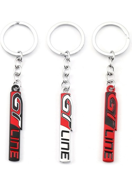 Gt Line Anahtarlık Araba Anahtarlık Gt Line Anahtarlık Halkası Tutucu Peugeot Gt Kia Picanto Forte Ceed Soul Stinger Shuma Renault Megane (Yurt Dışından) modelleri