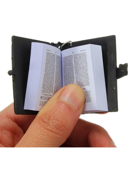 Gümüş Rengi 2022 Mini Ingilizce Kutsal Incil Anahtarlık Dini Hıristiyan Isa Çapraz Anahtarlıklar Kadın Çantası Hediyelik Eşya Dro Sıcak Satış (Yurt Dışından) fırsatları