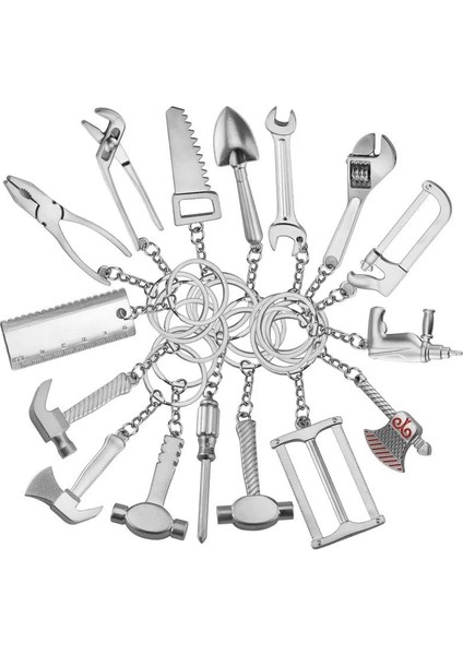 A2 Anahtarlıklar Erkekler Araba Çanta Anahtarlık Kombinasyonu Aracı Taşınabilir Mini Yardımcı Cep Toka Cetvel Çekiç Anahtarı Pense Kürek Aksesuarları (Yurt Dışından) fiyatları