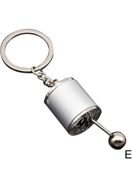 No.5 Boyutu 5 Renk Şanzıman Anahtarlık Dişli Kafa Anahtarlık Manuel Şanzıman Kolu Metal Anahtarlık Araba Takma Metal Kolye Anahtarlık (Yurt Dışından)