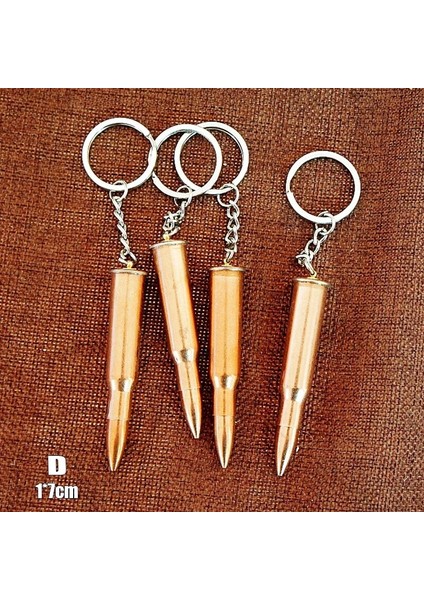 C Araba Anahtarlık Simülasyon Mermi Şeklindeki Anahtarlık Anahtarlık Yüksek Li Moda Mermi Şeklindeki Anahtarlık Çift Anahtarlık Otomobil Parçaları (Yurt Dışından) fırsatları