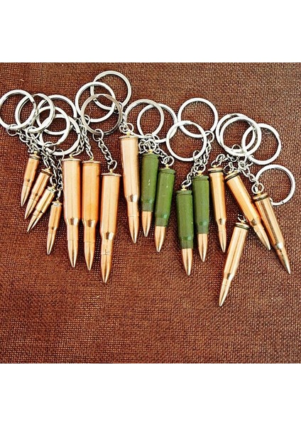 C Araba Anahtarlık Simülasyon Mermi Şeklindeki Anahtarlık Anahtarlık Yüksek Li Moda Mermi Şeklindeki Anahtarlık Çift Anahtarlık Otomobil Parçaları (Yurt Dışından) indirimleri