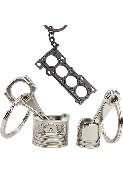 Küçük Piston Jdm Araba Pistonlu Motor Silindir Anahtarlık Turbo Piston Biyel Anahtarlık Trend Anahtarlık Aksesuarları (Yurt Dışından)
