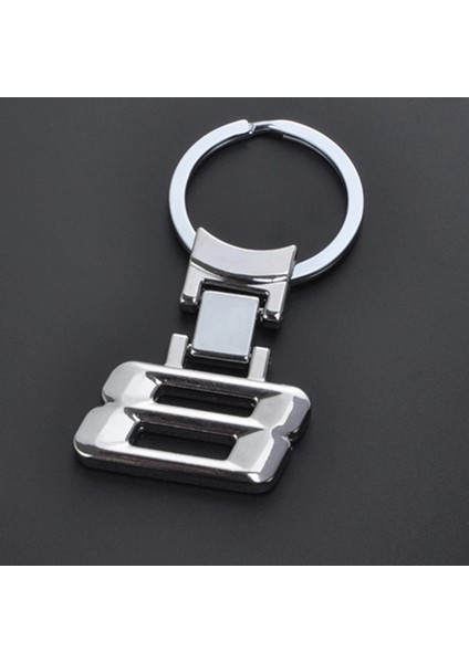 No.8 Boyutu Çinko Alaşımlı Anahtarlık Araba Anahtarlık Metal Numarası Amblem Anahtarlık Araba Aksesuarı Charm Araba Styling Bmw Auto X1 X3 X5 E3 E5 Z4 (Yurt Dışından)