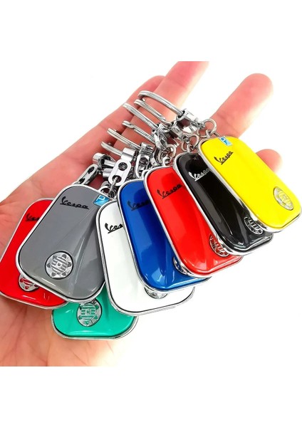 Beyaz Scooter, Sprint, Primaveras Etc Için Motosiklet Piaggio Vespa Anahtarlık Aksesuarları. (Yurt Dışından) fırsatları