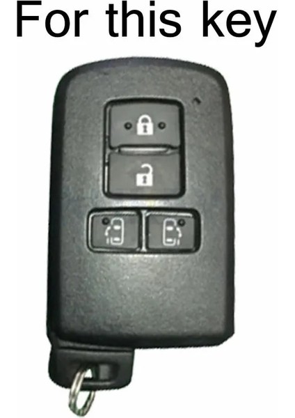 Silikon Araba Anahtarı Durumda Toyota Sienta Alphard Voxy Noah Esquire Harrier Anahtarsız Uzaktan Fob Kabuk Ceket Kol Koruyucu (Yurt Dışından) fırsatları