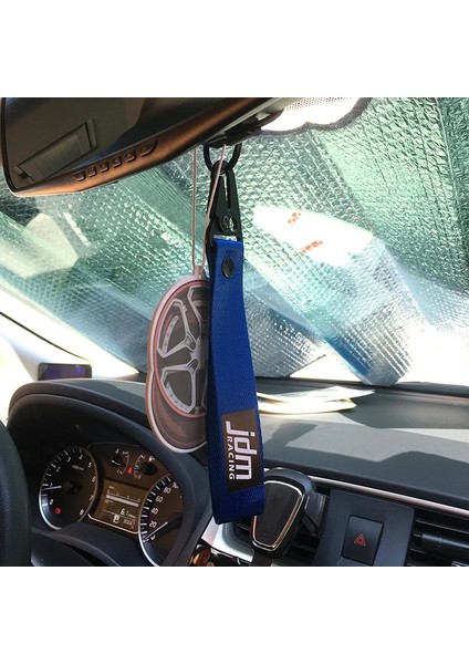 1 Adet Jdm Yarış Bl Sıcak Araba Keytags Askı Keychian Amblem Naylon Dokuma Mavi Kayış Anahtarlık Anahtarlık Çelik Yaylı Klipsli Kordon Aksesuarı (Yurt Dışından) fırsatları