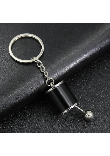Siyah Mini Turbo Turbo Şarj Anahtarlığı Türbin Anahtarlık Yüzük Anahtarlık Anahtarlık Araba Anahtarlığı Araba Iç Aksesuarları (Yurt Dışından)