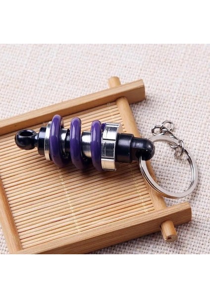 Turuncu 1 Adet Evrensel Amortisör Şekilli Metal Anahtarlık Hediye Motosiklet Dekor Ashion Rüzgar Serin Anahtarlık Çekin (Yurt Dışından) modelleri