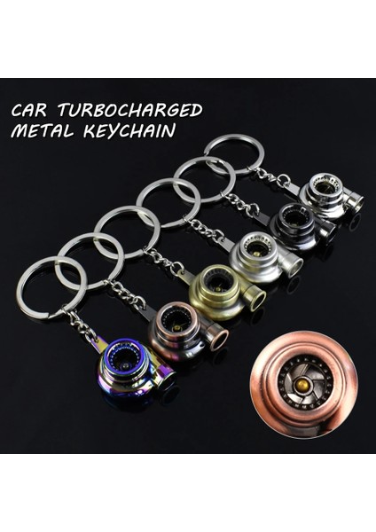 B Serin Turbo Turbo Anahtarlık Mg Türbin Anahtar Yüzükler Çinko Alaşım Metal Kolye Araba Süsleme Araba Iç Aksesuarları (Yurt Dışından) fırsatları