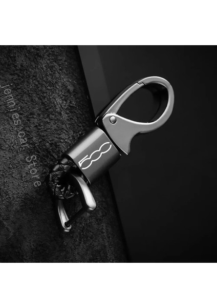 Gri Fiat x 500L Xline Için Nefis Metal Deri Kordon Anahtarlık Keyringrotate Özel Yazı Aksesuarları (Yurt Dışından) modelleri