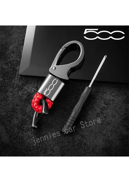 Gri Fiat x 500L Xline Için Nefis Metal Deri Kordon Anahtarlık Keyringrotate Özel Yazı Aksesuarları (Yurt Dışından) fırsatları