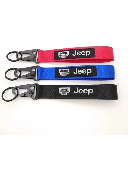 Kırmızı Jeep Kartal Gaga Anahtarlık Şerit Sırt Çantası Nakış Naylon Anahtarlık Tutucu Wrangler Jk Jl Tj Renegade Grand Cherokee Pusula (Yurt Dışından) fiyatları