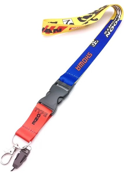 Js Araba Jdm Modifiye Kültürel Toka Ipi Çalışanın Kart Kimliği Cep Telefonu Anahtarı Asılı Boyun Ipi Hızlı Bırakma Hks Sparco Nos (Yurt Dışından)