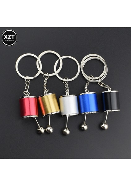 Gümüş Rengi Yaratıcı Araba 6 Hız Şanzıman Dişli Kafası Anahtarlık Manuel Şanzıman Kolu Metal Anahtarlık Araba Takma Metal Kolye Anahtarlık (Yurt Dışından) fiyatları