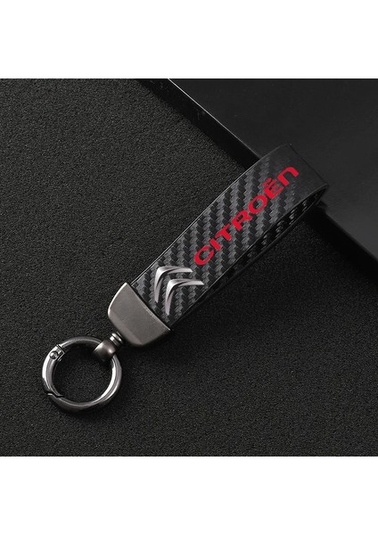 Özel Yapılmış Yeni Karbon Fiber Araba Styling Custom Made Keychaop Citroeasso C5 Ds3 Ds4 Için Güzel Hediye Anahtarlık (Yurt Dışından) modelleri