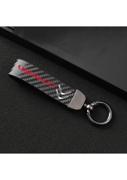 Özel Yapılmış Yeni Karbon Fiber Araba Styling Custom Made Keychaop Citroeasso C5 Ds3 Ds4 Için Güzel Hediye Anahtarlık (Yurt Dışından) indirimleri