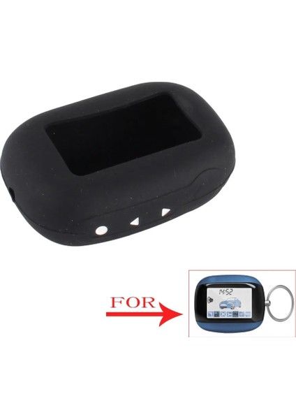 Siyah Keyyou Starline B64 B62 B92 B93 B94 LCD Uzaktan Iki Yönlü LCD Silikon Kılıf Yeni Sıcak Satış Anahtarlık Silikon Kılıf Araba Alarmı (Yurt Dışından)