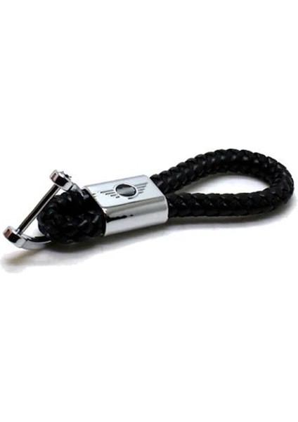 Siyah Mini Cooper Clubman Countryman Için 4 Renk Anahtarlık Anahtarlık Aksesuarları F56 F55 F54 F60 R50 R53 R56 R57 R60 R61 Araba Styling (Yurt Dışından)