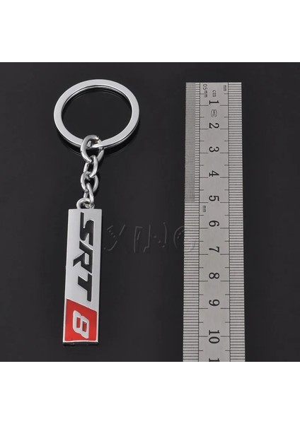 Srt 8 Için Araba Anahtarlık Anahtarlık Anahtarlık Anahtarlık Tutucu Srt8 Srt 8 Dodge Charger Chrysler Jeep Grand Cherokee Wrangler Car Styling (Yurt Dışından) fırsatları