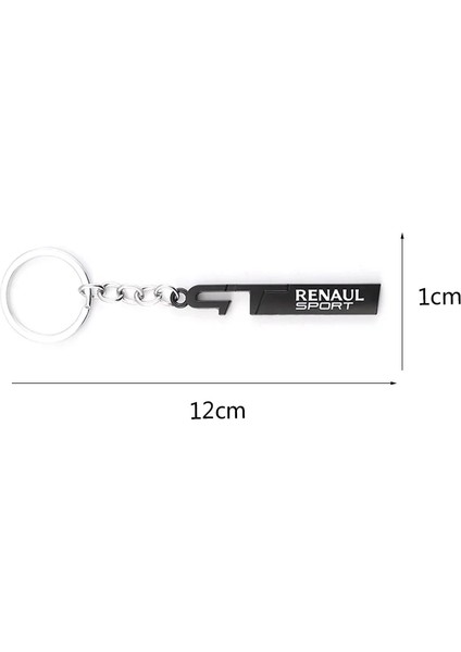 Yeşil Araba Anahtarlık Gt Sport Anahtarlık Halkası Tutucu Renault Megane Arkana Clio Scenic Laguna Logan Koleos Espace Sorento Sandero (Yurt Dışından) fırsatları