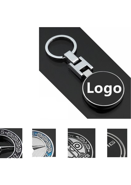 B Harfi Moda Metal Çift Taraflı Yaratıcı Içi Boş Sanat Araba Anahtarlık Kolye Aksesuarları Mercedes Araba Anahtarlık Anahtarlık Evrensel (Yurt Dışından) indirimleri