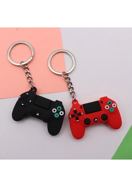 Siyah Yaratıcı Erkek Basit Video Oyunu Kolu Anahtarlık Çift Joystick Makinesi Anahtarlık Kolye Boyfriend Için Anahtarlık Biblo Hediye (Yurt Dışından) fiyatları