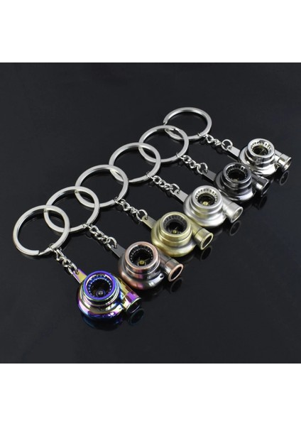 D Serin Turbo Turbo Anahtarlık Mg Türbin Anahtar Yüzükler Çinko Alaşım Metal Kolye Araba Süsleme Araba Iç Aksesuarları (Yurt Dışından) fiyatları