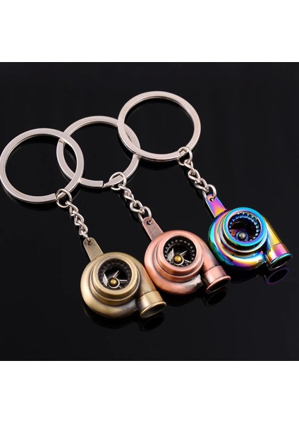 D Serin Turbo Turbo Anahtarlık Mg Türbin Anahtar Yüzükler Çinko Alaşım Metal Kolye Araba Süsleme Araba Iç Aksesuarları (Yurt Dışından) indirimleri