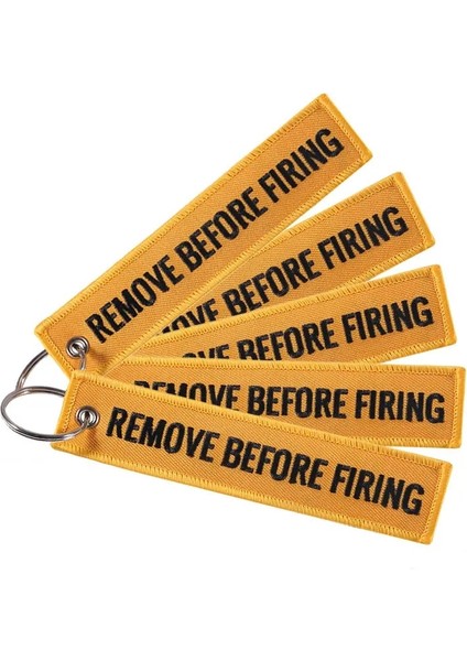 Sarı 5 Adet Ateşlemeden Önce Kaldır Anahtarlık Motosikletler ve Arabalar Anahtarlık Erkek Nakış Anahtarlık Hediye Dıy Takı El Yapımı (Yurt Dışından)