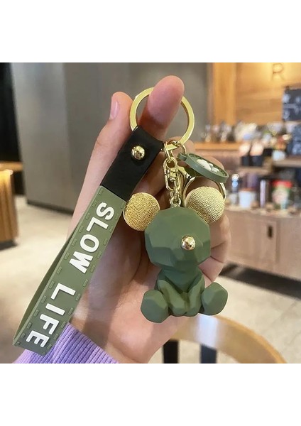 No.10 Boyutu Renkli Bukalemun Anahtarlık Karikatür Kişiselleştirilmiş Okul Çantası Kolye Araba Zinciri Bebek Küçük Hediye (Yurt Dışından)