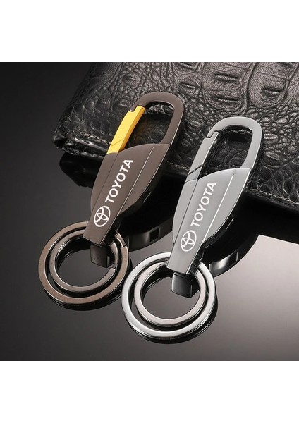 Toyota Için Gümüş Araba Anahtarlık Çinko Alaşım Erkekler Anahtarlık Anahtarlık Bel Anahtarlık Toyota Corolla Yaris Rav4 Avensis Auris Camry C-Hr 86 Prius (Yurt Dışından) fiyatları