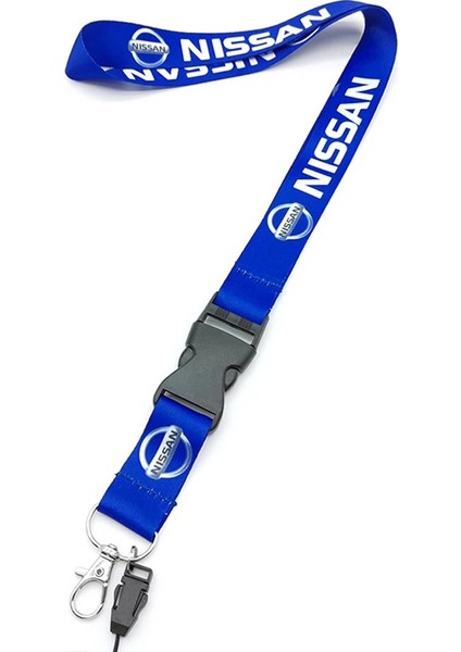Mavi Vehıcar Araba Boyun Askıları Anahtarlık Ipi Nıssan Tuşları Telefon Asmak Halatlar Kimlik Rozetleri Kart Geçiş Spor Salonu USB Ipi Moda Oto (Yurt Dışından)